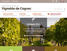 Tablet Screenshot of cognacetapes.com